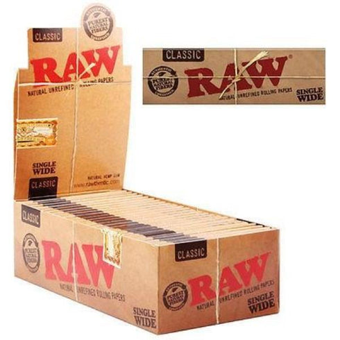 RAW Rolling Papers Classic Single Wide Standard - 50.0468